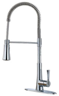 Pfister LG529-MCC Zuri 1 Handle Pull-Down Kitchen Faucet, Polished Chrome