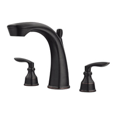 Pfister RT65CB1Y Avalon Two Handle Roman Tub Faucet in Tuscan Bronze (Trim Only)