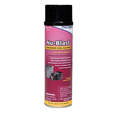 Rheem Parts 4290-75 Nu-Blast Condenser Coil Cleaner, 18 oz Aerosol Can, Clear