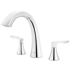 Pfister RT65WRC Weller Two Handle Roman Tub Faucet in Polished Chrome Trim Only