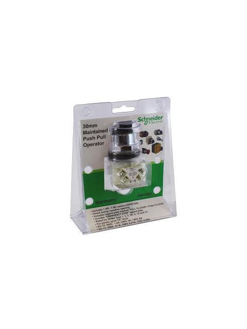 Schneider Electric 9001AB2 Square D 30 mm Metal Bezel Round Push Button Operator