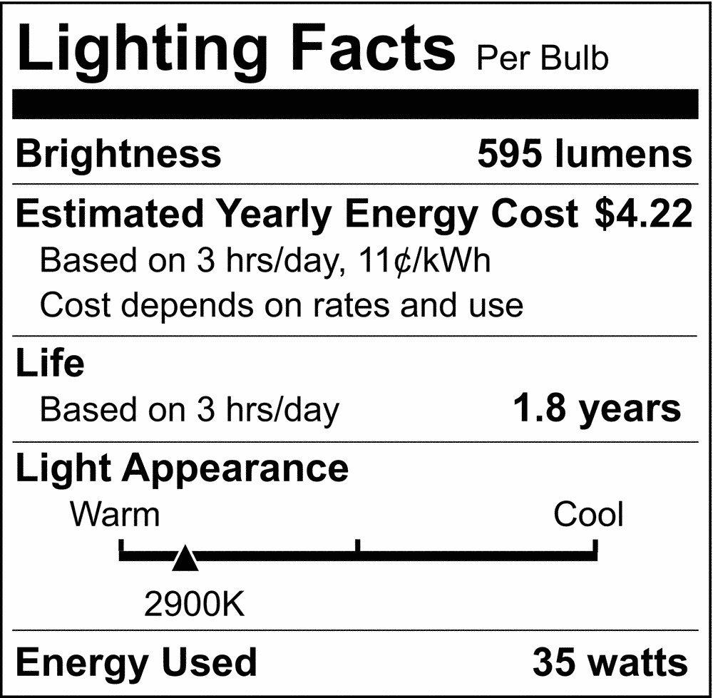 SATCO S3160 35W T4 Dimmable Halogen Light Bulb with GY6.35 Base