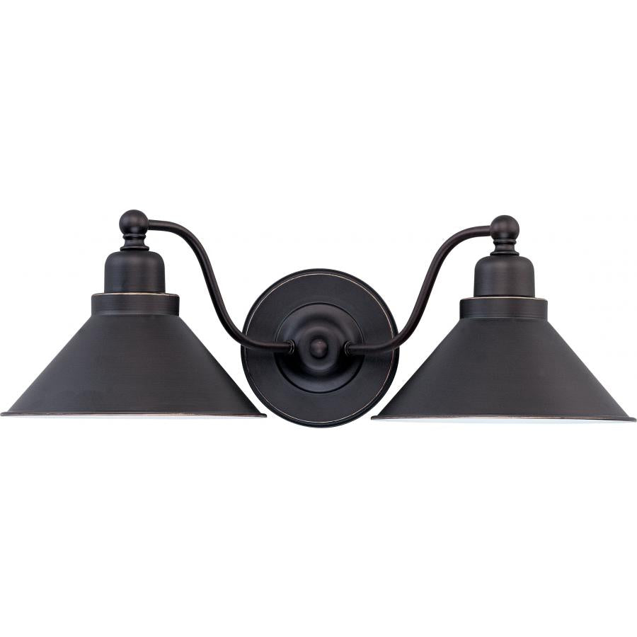 SATCO 60/1711 Bridgeview 2 Light Wall Sconce