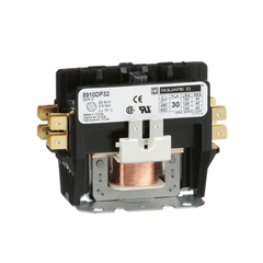 Square D 8910DP32V06 440/480 VAC 30 Amp 2-Pole 2NO NEMA 1 Non-Reversing Definite Purpose Contactor