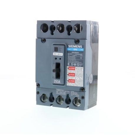 Siemens QR23B250 QR MCCB 10kA at 240V 250A 3 Pole