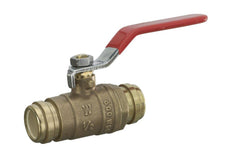 Sioux Chief 648-CG7FP 648 Series 2 in. Brass Full Port Solvent Weld 600# Ball Valve