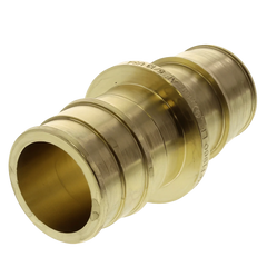 Uponor Wirsbo LF4547575 ProPEX 3/4 Inch Brass Coupling Lead Free PEX Barb x PEX Barb