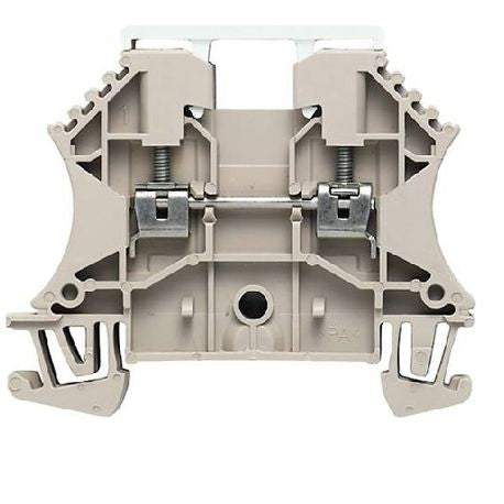 Weidmuller 1024300000 Feed-Through Terminal Block, DIN Rail Mount, Thermocouple, Screw Connection, 8 A, 12 AWG to 26 AWG