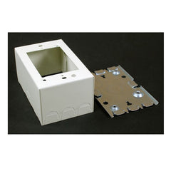 Wiremold 5744WH Raceway Box Extra Deep Switch and Receptacle Device Box Fitting