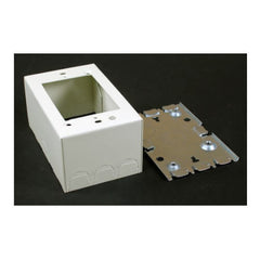 Wiremold 5744SWH Single-Gang Deep Switch & Receptacle Device Box Fitting White