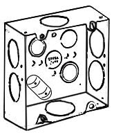 ABB 721713/41 Steel City 72171-3/4-1 Outlet Box 42 cu-in (1) Outlet 16 Knockouts