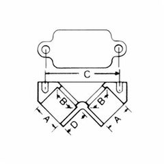 ABB E990ER-CAR CARLON 3/4 PVC Pull Elbow