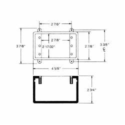 ABB E9801 CAR HUBLESS TYPE FD WP BOX-DEEP