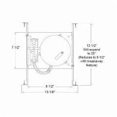 Acuity Brands IC23W Juno No Bracket Can 120 VAC