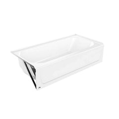 Bootz Industries 011-7201-00 Cast 60 inch L x 30 inch W x 14-1/4 inch D Steel Professional Bathtub, Porcelain