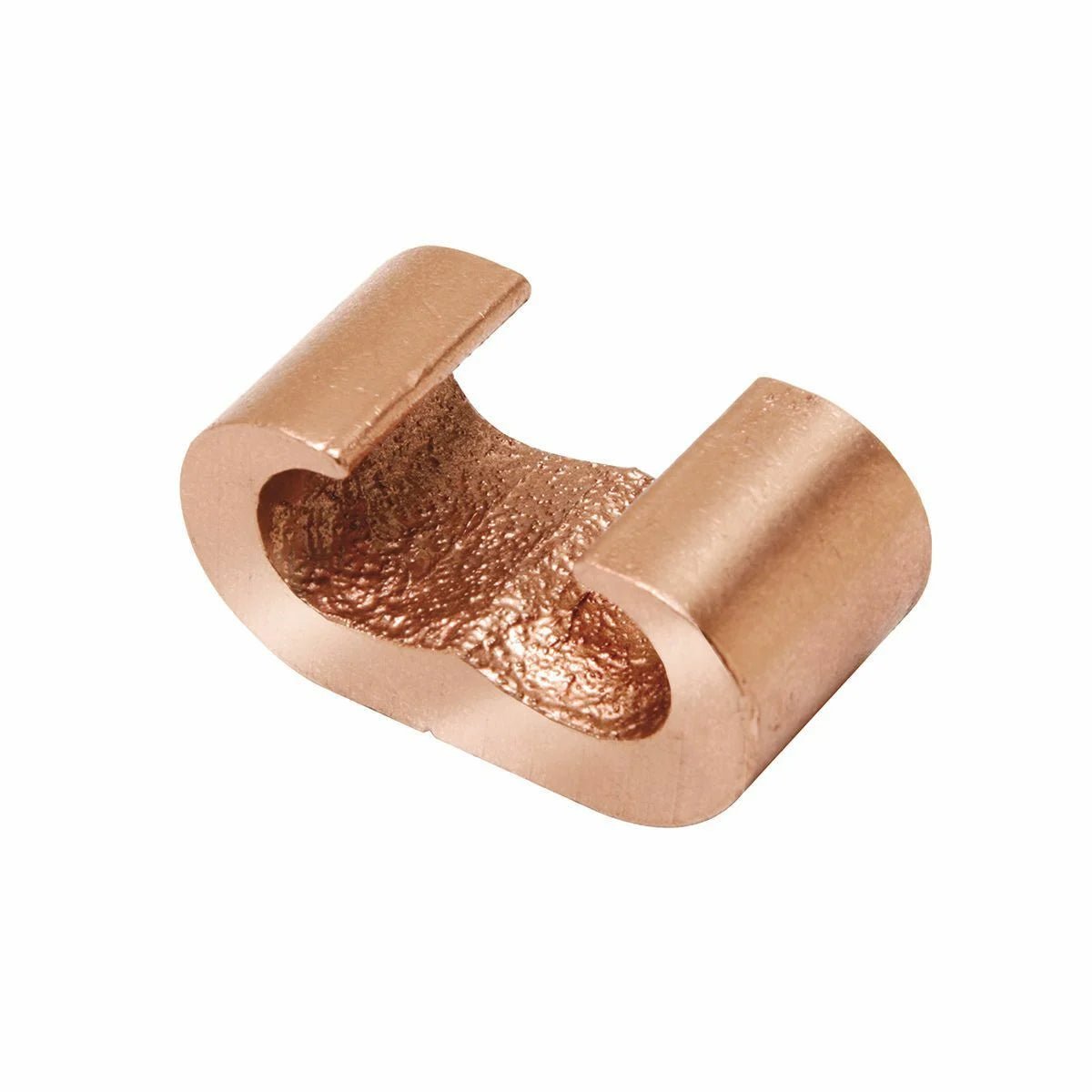 BURNDY YGHC29C26 Copper Compression C Connector, 3/0 AWG(Str) - 250 kcmil, 1/2 or 5/8 Rod (Run) & 6 AWG(Sol) - 2/0 AWG(Str) (Tap)