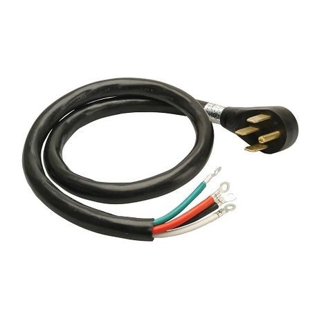 Cord 09156-88-08 Dryer Cord 4 Wire 10/4 AWG 6 ft NEMA 14-30P Plug 250 Volt