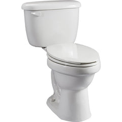 Briggs Plumbing 7008-130 Briggs Abingdon Toilet Express 1.6 gpf ComfortFit Elongated Toilet Kit, White