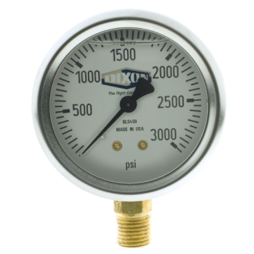 Dixon Valve & Coupling GLS420 | Liquid Pressure Gauge | 0-200 PSI