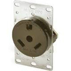 EATON 1263-BOX Eaton Wiring Devices 1263-BOX Single Straight Blade Receptacle 125 VAC 30 A