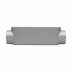 Eaton C25 Eaton Crouse-Hinds Series Condulet Series 5 conduit outlet body, Rigid/IMC, Copper-free aluminum, C shape, 3/4