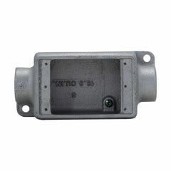 Eaton FSC1 Crouse-Hinds Condulet Device Box 1/2 In NPT 2-Outlet Shallow