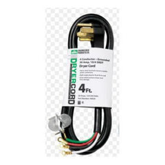 Engineered Products Company 40031 Dryer Cord Black 30A 6Ft 4-10A