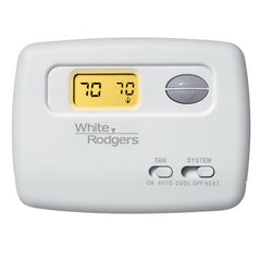 Emerson Climate Technologies 1F78-144 White-Rodgers 70 1 Heat/1 Cool Non-Programmable Digital Thermostat