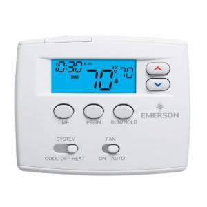 Emerson Climate Technologies 1F82-0261 White Rodgers Blue 5/1/1 Day or 24 hr 2H/1C Programmable Thermostat