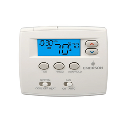 Emerson Climate Technologies 1F82-0261 White Rodgers Blue 5/1/1 Day or 24 hr 2H/1C Programmable Thermostat