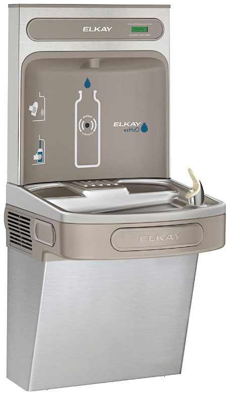 Elkay EZS8WSSK Bottle Filling Station with Single ADA Cooler Non-Filtered Refrigerated Stainless