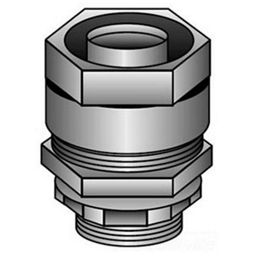 Emerson 4Q-50T Conduit Connector Insulated Throat Liquid Tight Straight 1/2 in