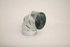 Gray Metal South 3-30-302 3 in. 30 ga 90 Degree Duct Elbow