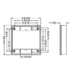 Hubbell 5407-0 RACO WP EXT 2G 05016954070