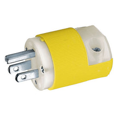 Hubbell HBL52CM66C HUB 2P-3W 125V Yellow Plug