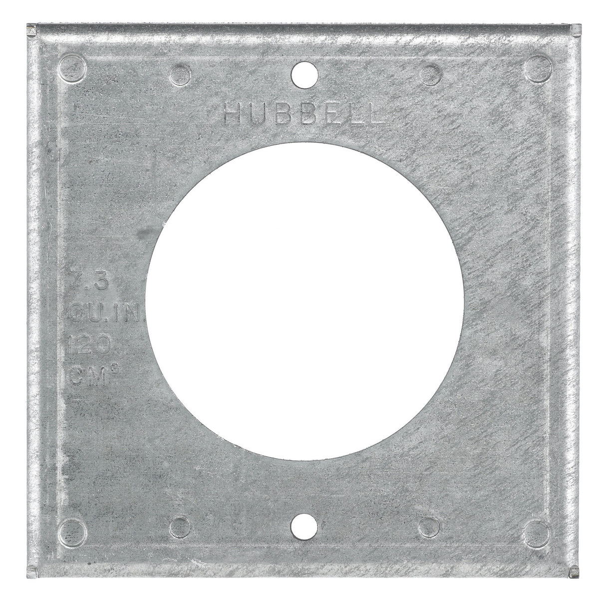 Hubbell HBL50SC HUB Square Cover Plate For 50A Twistlock