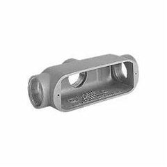 Hubbell OTB-4 O Series Type TB Conduit Body, 1-1/4 in Hub, 32 cu-in Capacity, Aluminum, Powder Coated