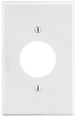 Hubbell P7W HUBBELL WALLPLATE, 1-G, 1.40IN OPNG, WH