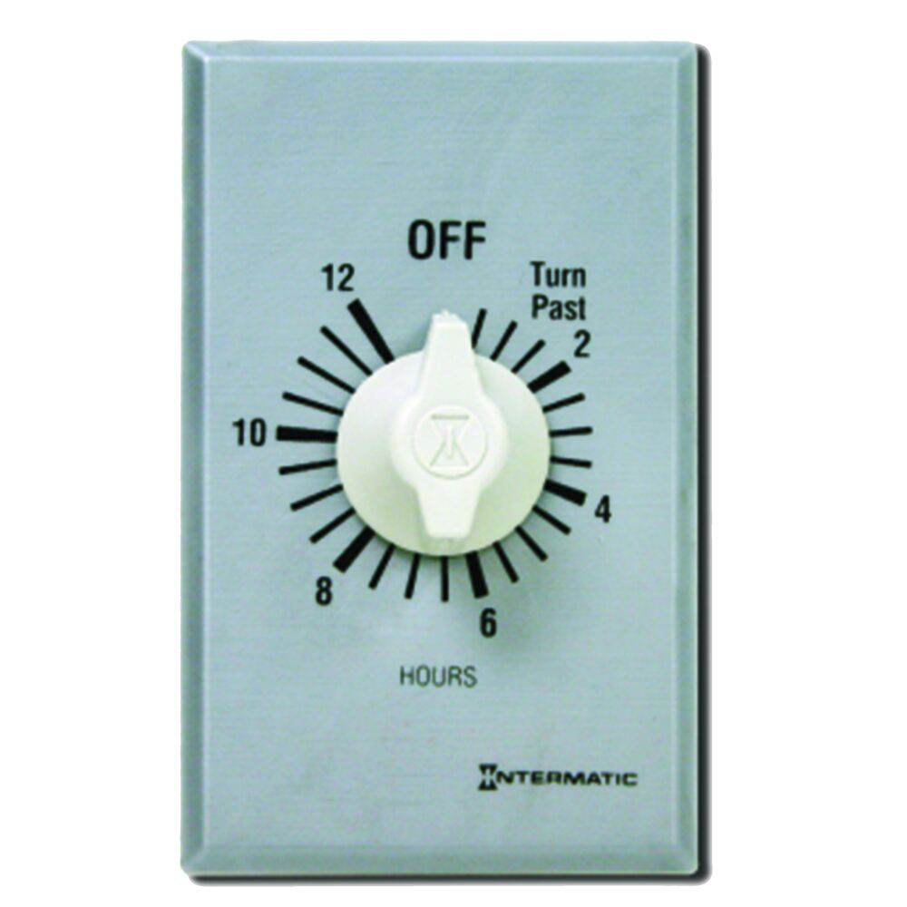 Intermatic FF412H 12 Hour 125 to 277 VAC 60 Hz DPST Countdown Timer