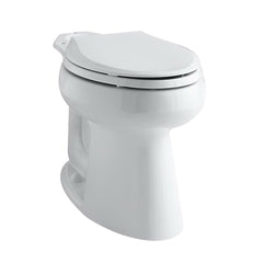 Kohler K-4373-0 Highline Elongated Toilet Bowl Only, 1.28 gpf