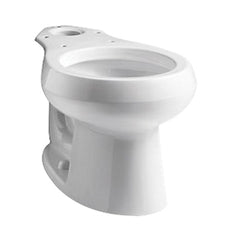 Kohler K-4197-0 Wellworth Round Front Toilet Bowl Only White