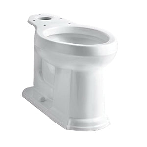 Kohler K-4397-0 Devonshire Elongated Comfort Height Toilet Bowl Only, White