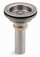 Kohler K-8801-VS Duostrainer Sink Strainer 4-1/2 Inch Diameter