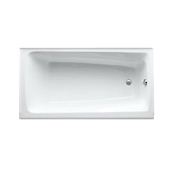 Kohler K-506-0 Mendota Cast Iron Soaking Tub Right Drain 59-1/2 in x 32 in x 16-1/4 in White