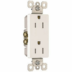 Legrand-Pass & Seymour 885TRW Decorator Tamper-Resistant Receptacle 15 Amp 125 Volt