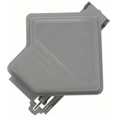 Legrand-Pass & Seymour WIUC20-GL While-In-Use Weatherproof Cover 2 Gang Gray