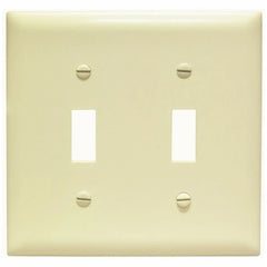 Legrand TP2-I TP2I Wall Plate 2 Gang Standard Wallplate