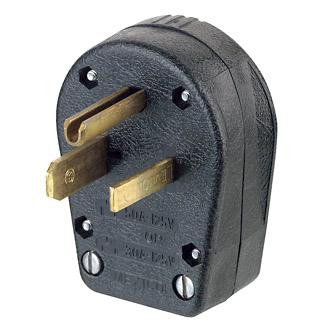 Leviton 930 125 Volt 30/50 Amp 2-Pole 3-Wire NEMA 5-30P/5-50P