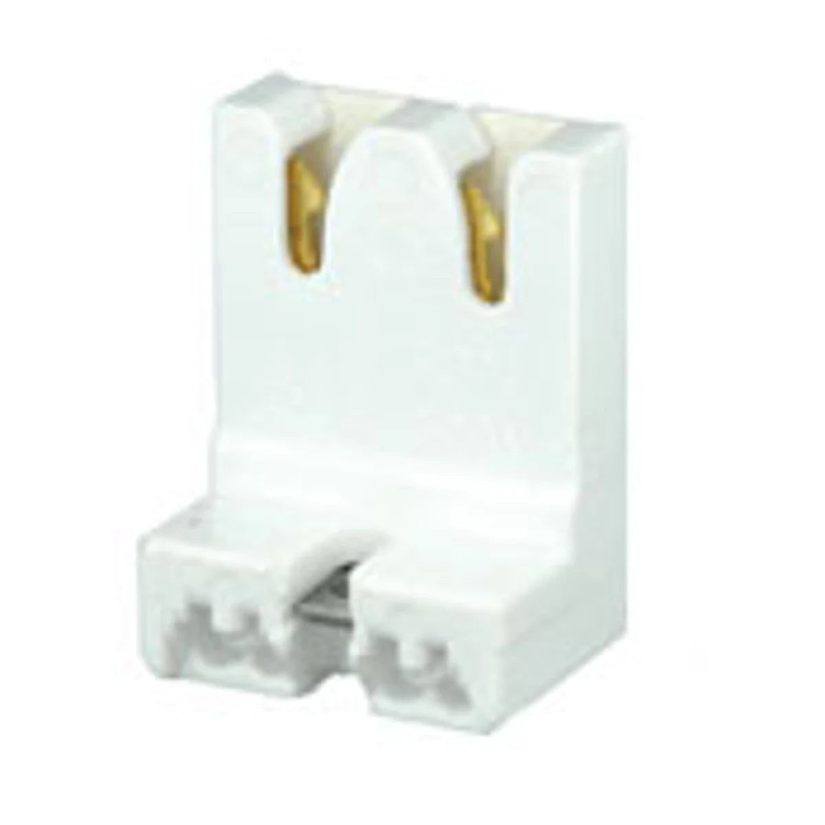 Leviton 13451-N Medium Base, T8 Only Bi-Pin, Fluorescent Lampholder, Pack of 5