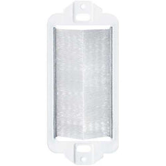 Leviton 41075-DBW Decora Brush Passthrough Insert, White